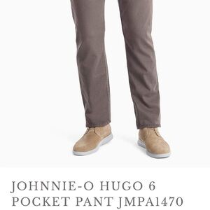 johnnie-O Hugo 6 Pocket Pant - Granite